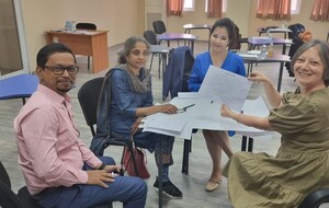 Professor Dr. Sumon Rahman participating in a study visit to Varna University of Management, Bulgaria.